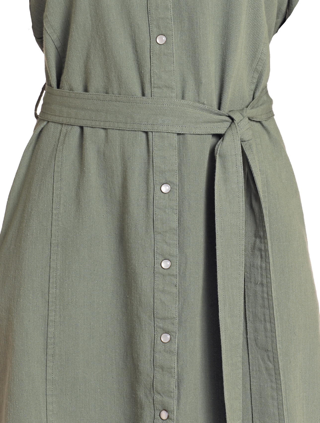 Puff Sleeve Shirt Dress