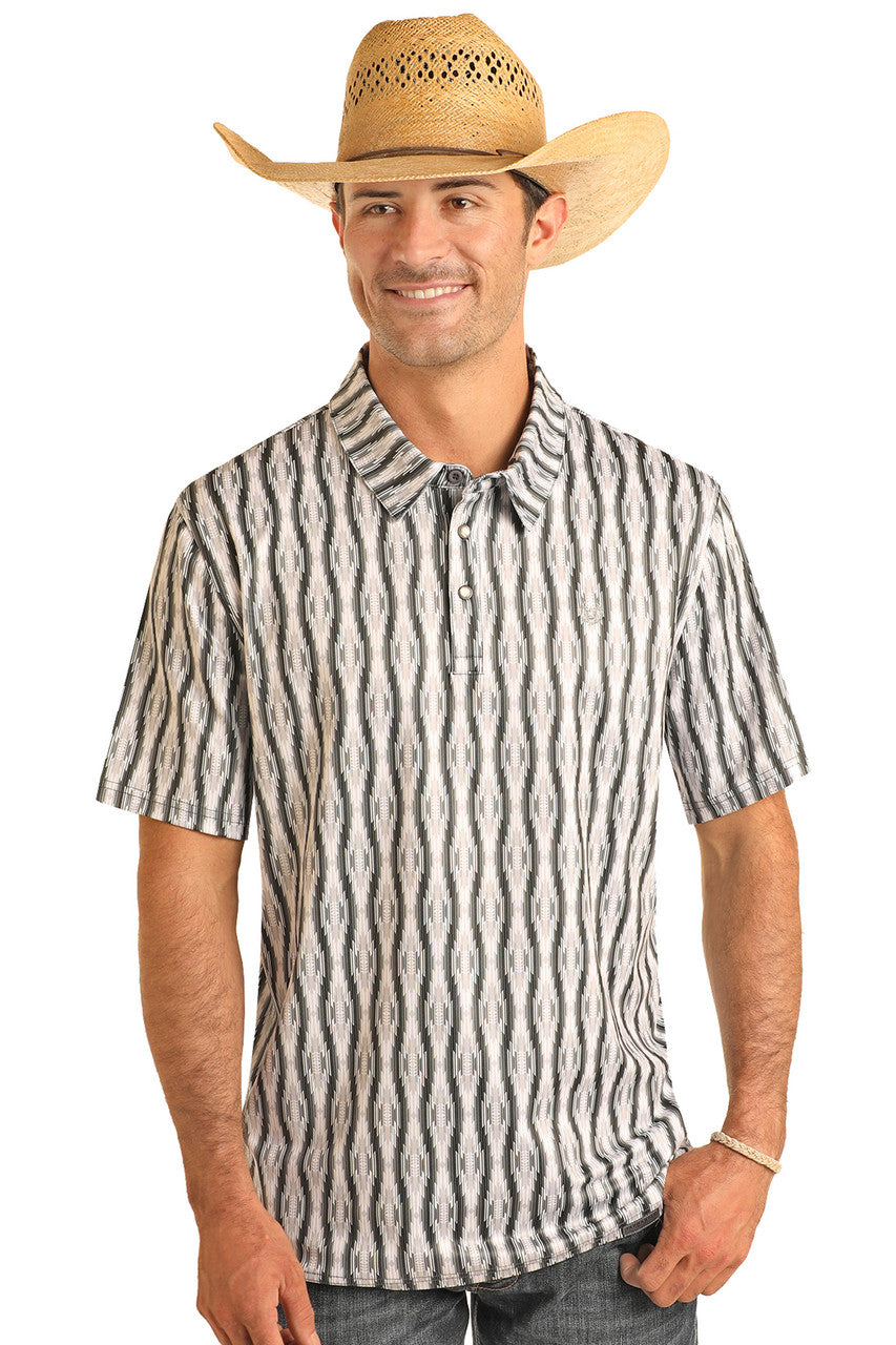 Aztec Design Polo